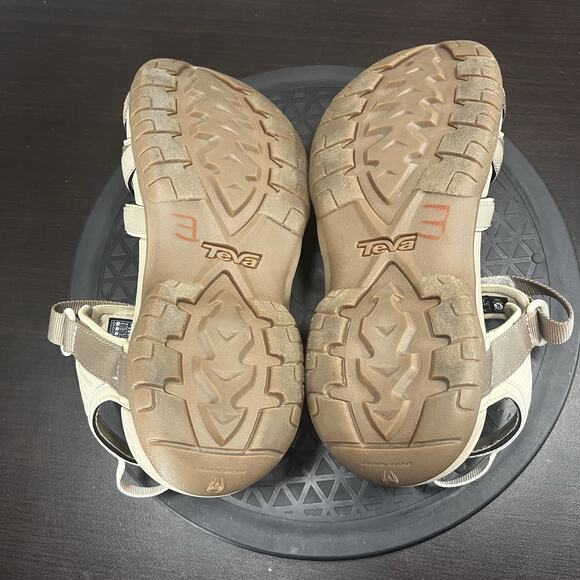Teva Women's Size 8 Tirra Sport Hiking Water Sandals Classic Beige NWOB - Picture 10 of 11